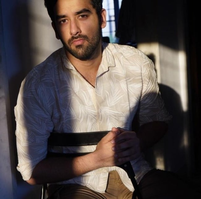 Vishal Vashishtha as seen while posing for the camera in August 2021