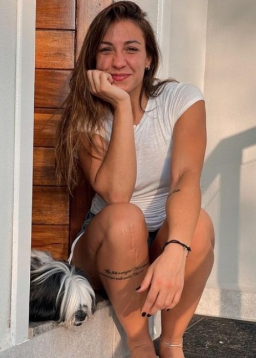 Amanda Ribas as seen in an Instagram Post in March 2022