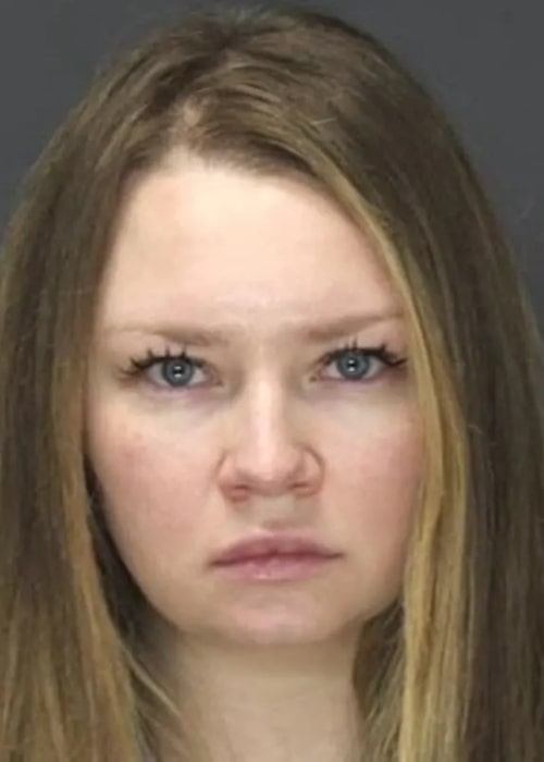 Anna Sorokin as seen in a mugshot taken in 2021