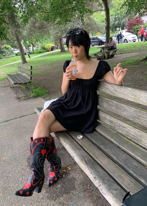 Aya Furukawa as seen in a picture that was taken in Vancouver, British Columbia in June 2022