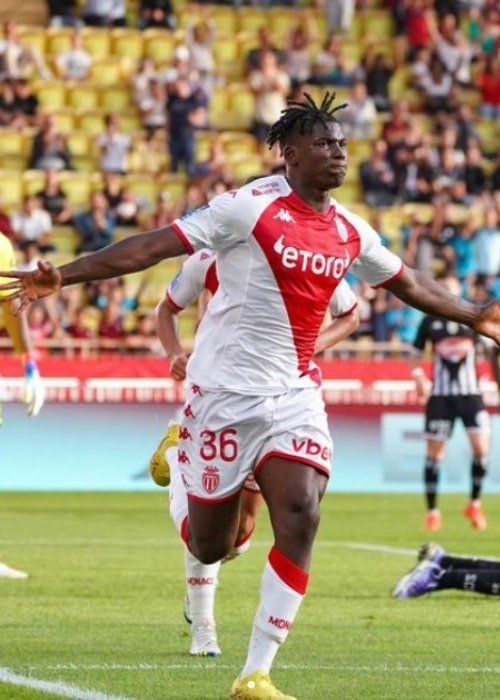 Breel Embolo as seen in an Instagram Post in October 2022