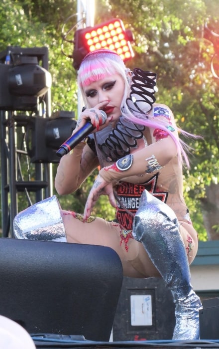 Brooke Candy as seen while performing at LA Pride 2017