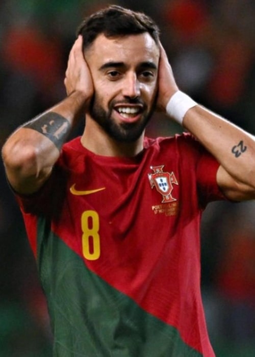 Bruno Fernandes as seen in an Instagram Post in November 2022