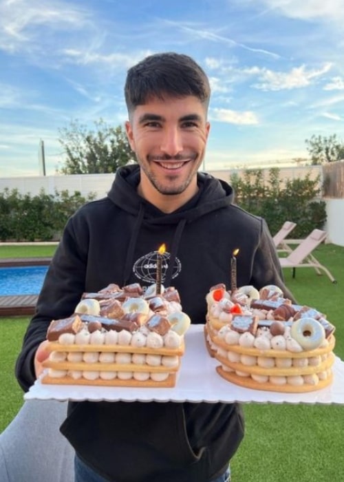 Carlos Soler as seen in an Instagram Post in January 2022