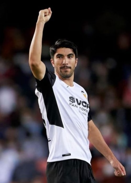 Carlos Soler as seen in an Instagram Post in October 2021