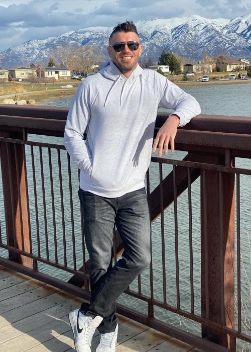 Chris Camozzi as seen in a picture that was taken in December 2021, in Utah