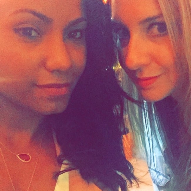 Ciarra Pardo as seen in a selfie with her friend Gabriela Schwartz in April 2015