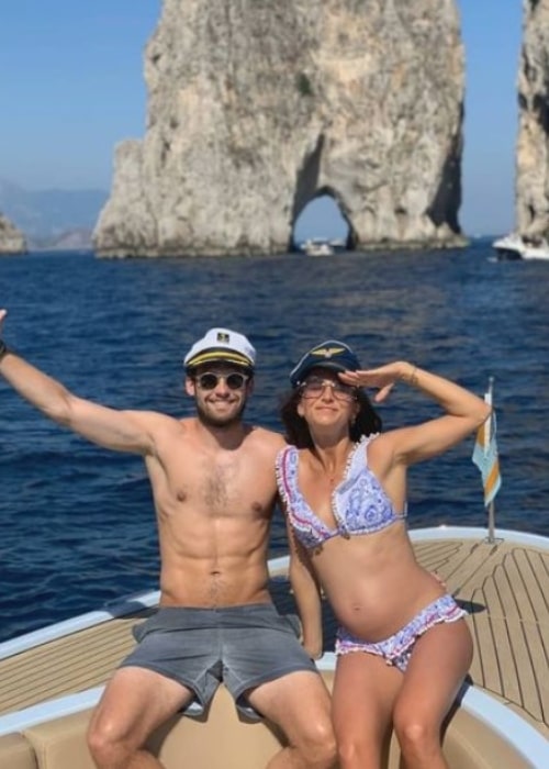Daley Blind and Candy-rae Fleur, as seen in July 2019