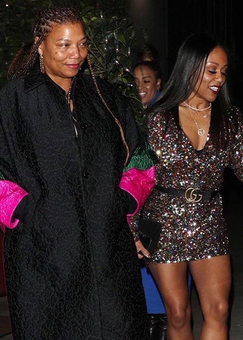 Eboni Nichols as seen in a picture with Queen Latifah in December 2022