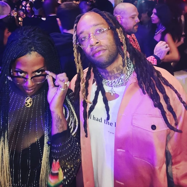 Gangsta Boo and Ty Dolla $ign in November 2022
