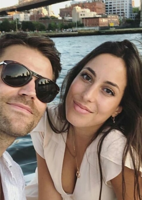 Ines de Ramon as seen in a selfie with Paul Wesley in June 2019