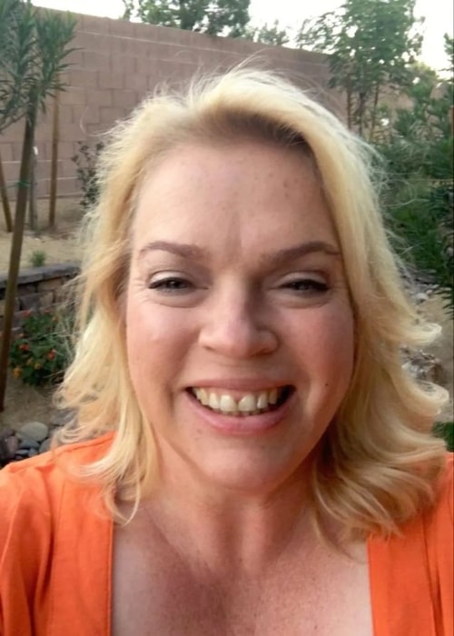 Janelle Brown in a selfie that was taken in October 2022
