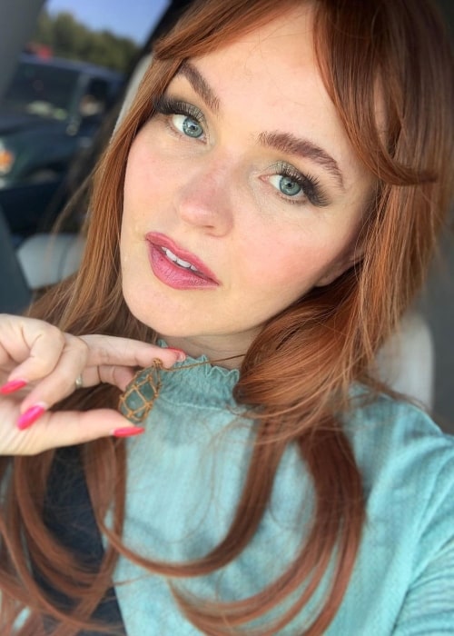 Krissy Lynn as seen in a selfie that was taken in May 2022