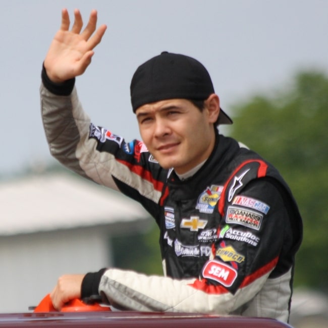 Kyle Larson at the 2013 Johnsonville Sausage 200 Nationwide Series race at Road America