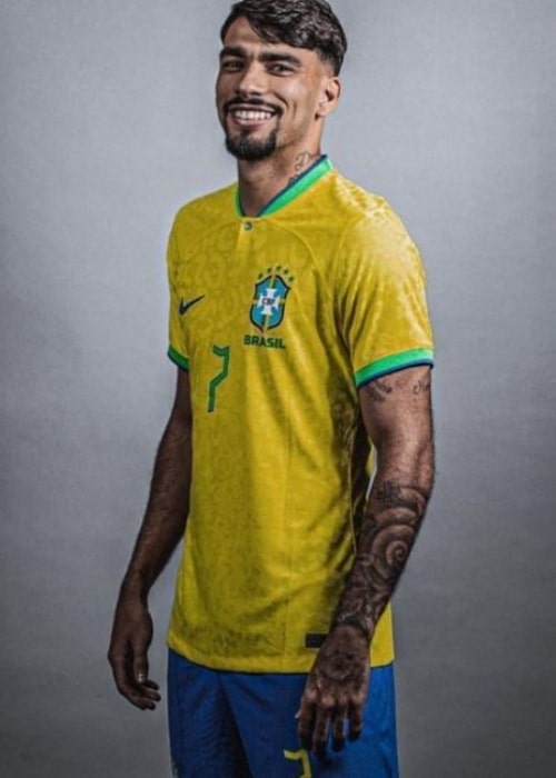 Lucas Paquetá as seen in an Instagram Post in November 2022