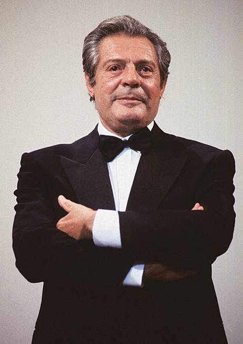 Marcello Mastroianni as seen in 1990