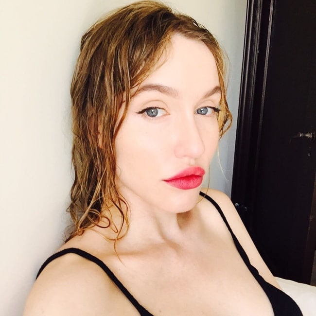 Morgana McNelis as seen in a selfie that was taken in September 2016