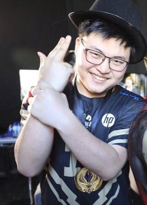 Player Uzi as seen in a picture that was taken in May 2019