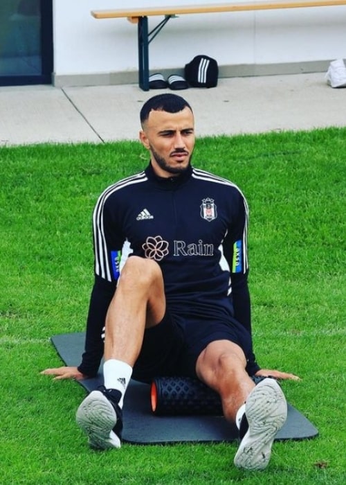 Romain Saïss as seen in an Instagram Post in July 2022