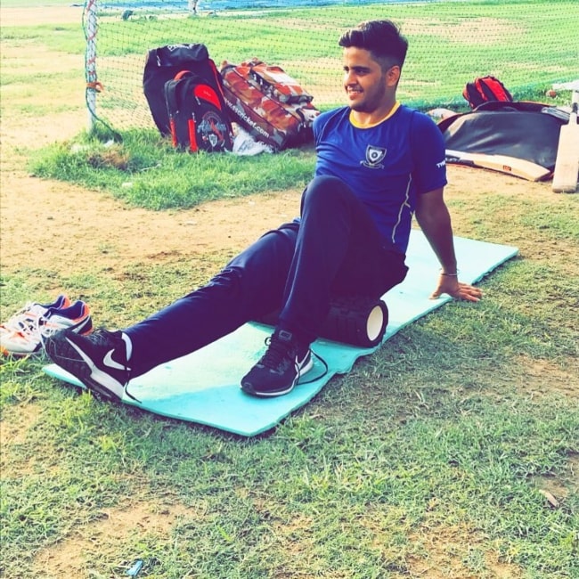 Vivrant Sharma in a picture that was taken in July 2018