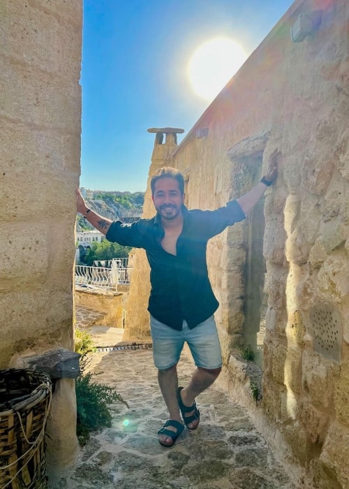 Abhishek Pathak as seen while enjoying his time in Cappadocia, Turkey in July 2022