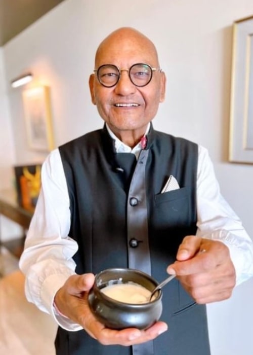 Anil Agarwal as seen in an Instagram Post in November 2022