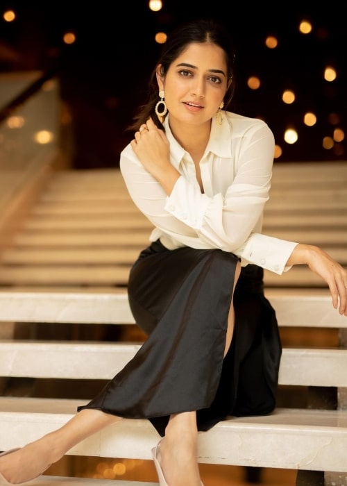Ashika Ranganath as seen in a picture that was taken in November 2022