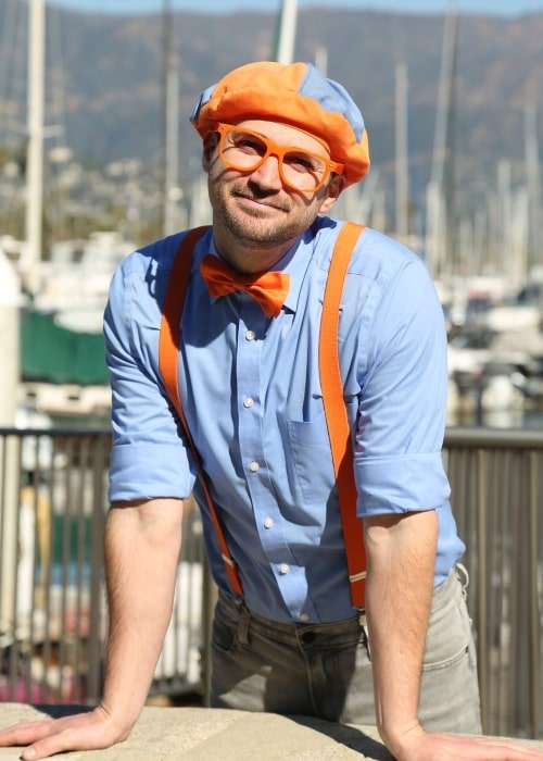 Blippi as seen in a picture that was taken in January 2023