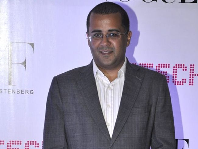 Chetan Bhagat as seen in 2012