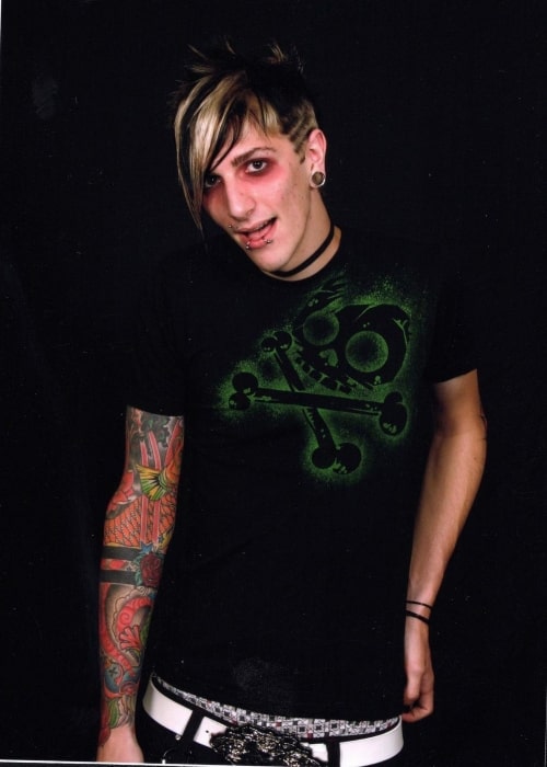 Chris Motionless As Seen In A Picture That Was Taken In April 2020 