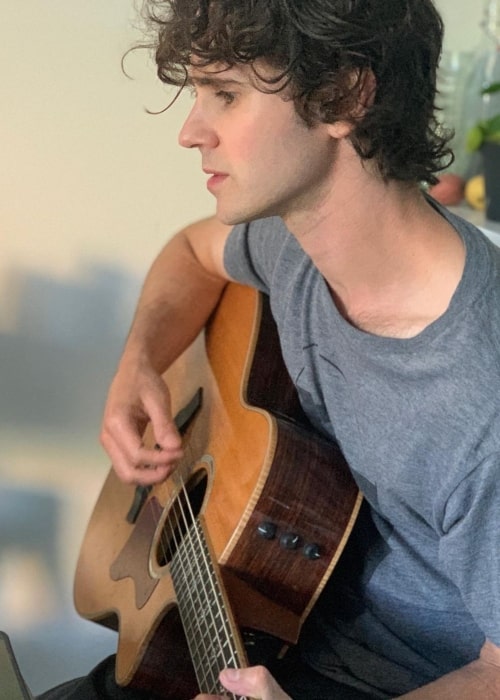 Connor Paolo as seen in a picture that was taken in May 2020