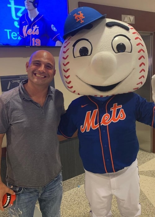 Craig Carton as seen in a picture that was taken in Mr. Met at CIti Field in July 2022