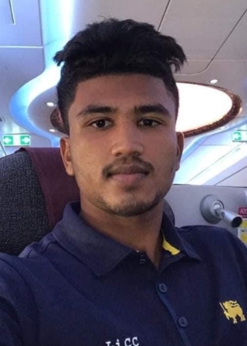 Dilshan Madushanka as seen in an Instagram Post in November 2020