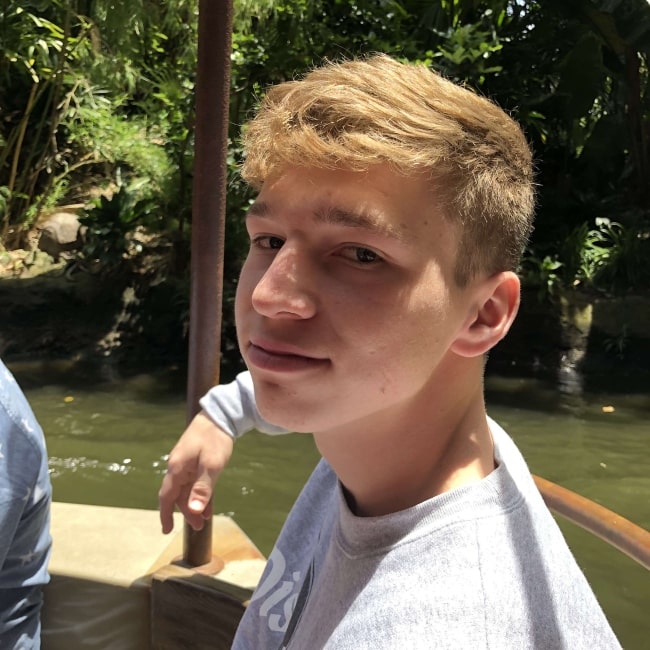 Gabriel Brown as seen in a picture that was taken in June 2018