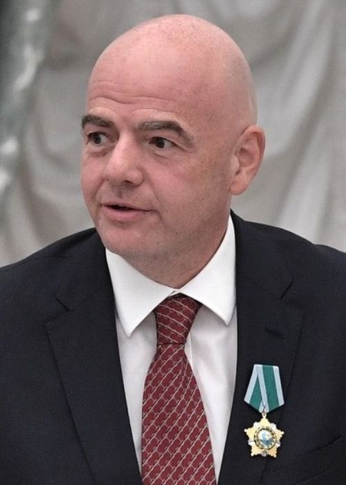 Gianni Infantino as seen in 2018
