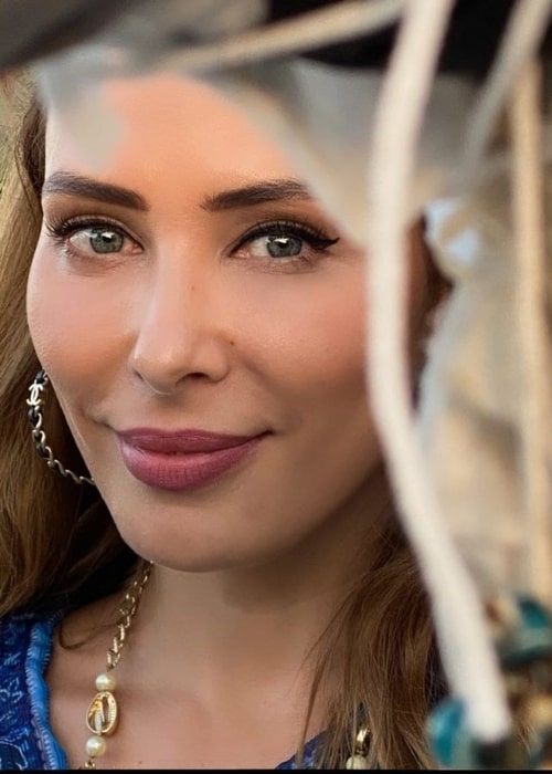 Iulia Vantur as seen in a picture that was taken in December 2022