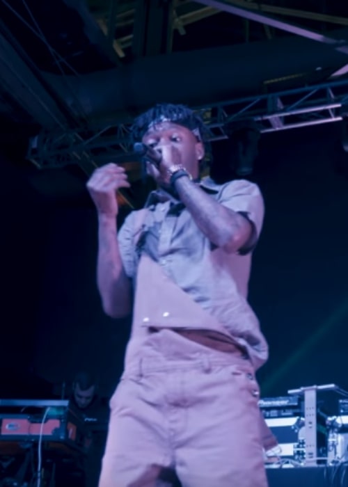 JID as seen while performing live in 2017