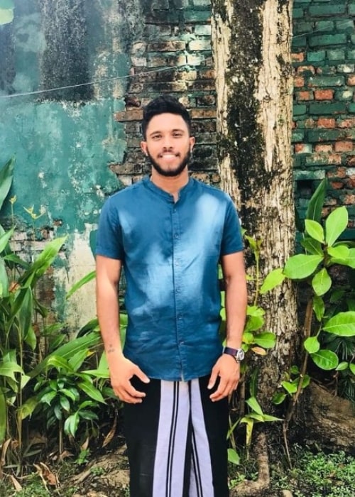 Kusal Mendis as seen in an Instagram Post in April 2018