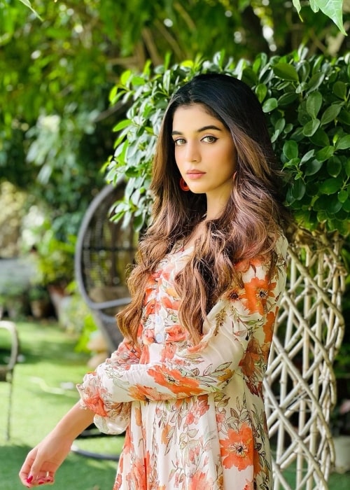 Laiba Khan as seen while posing for the camera in September 2022