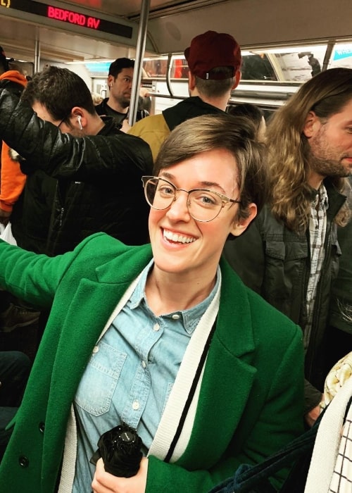 Lauren Morelli as seen in a picture that was taken in March 2019