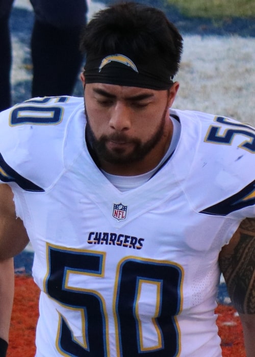 Manti Te'o, a player on the National Football League in January 2016