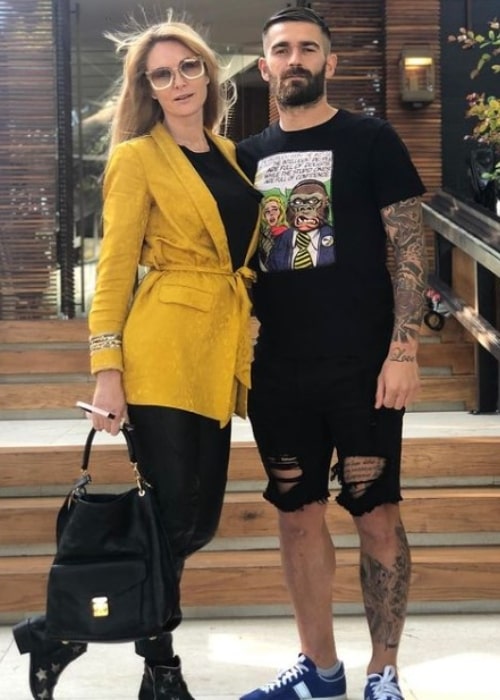 Marko Livaja and Iris Rajčić, as seen in November 2019