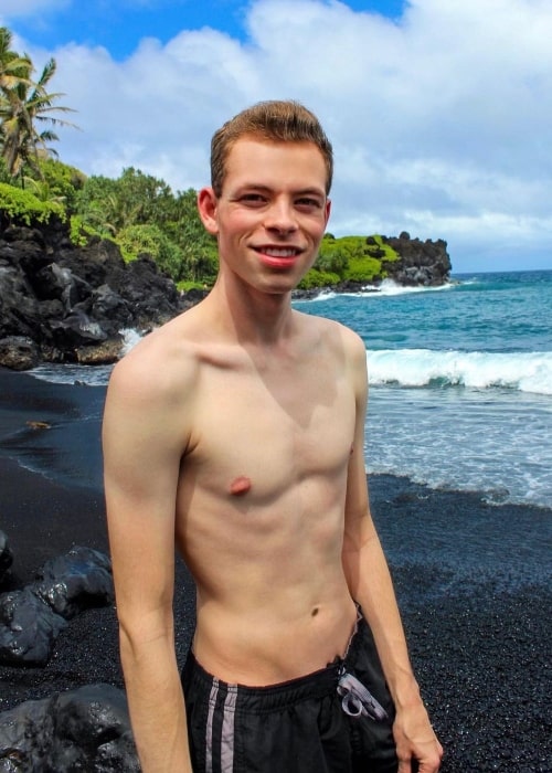 Matthew Ables as seen in a picture that was taken in April 2019, at Black Sand Beach