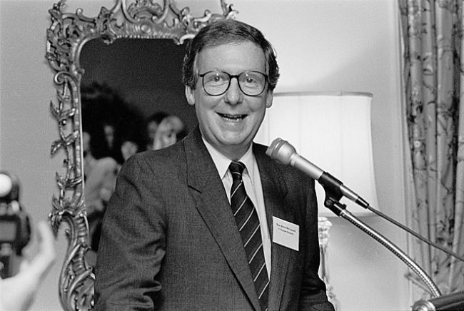 Mitch McConnell as seen in 1992