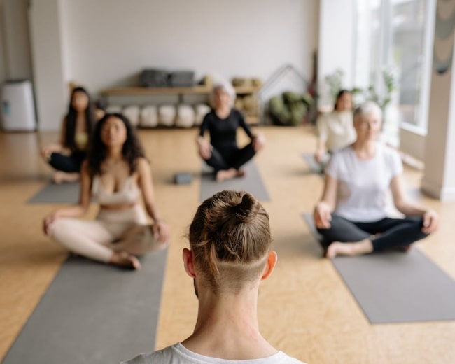 People Attending a Group Class