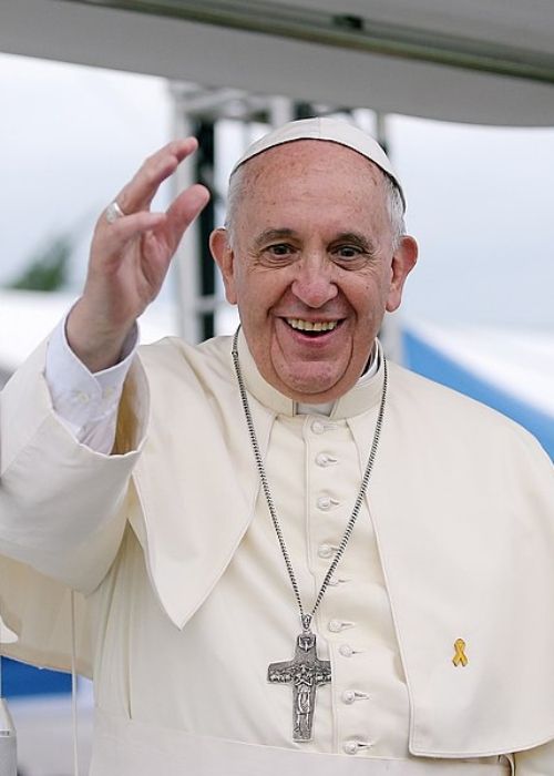 Pope Francis as seen in 2014