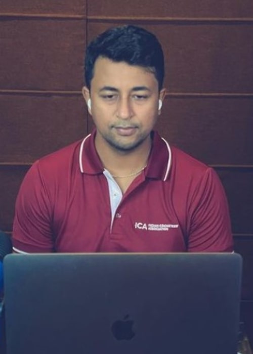 Pragyan Ojha as seen in an Instagram Post in September 2021