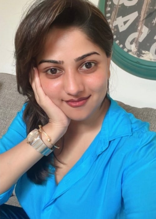 Rachita Ram as seen in a selfie that was taken in September 2022