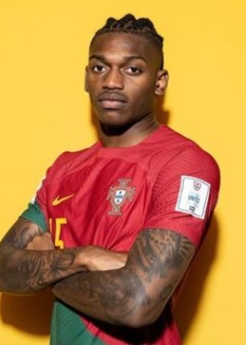 Rafael Leão as seen in an Instagram Post in November 2022