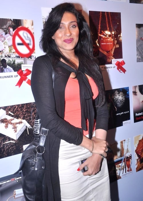 Rituparna Sengupta at No Tobacco campaign organised by CPAA in May 2012